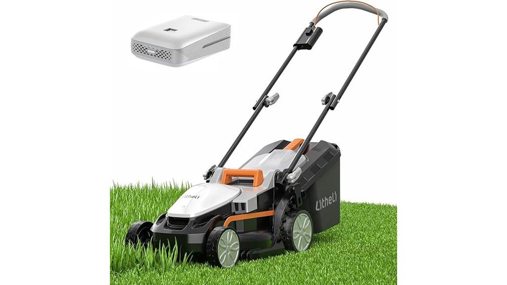 compact cordless lawn mower