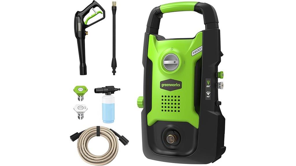 compact electric pressure washer