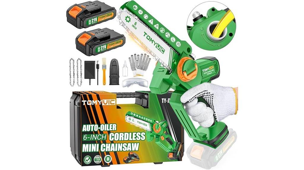 compact family mini chainsaw