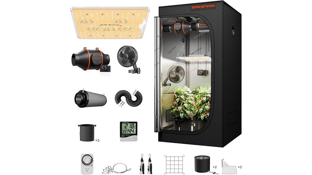 compact indoor growing system