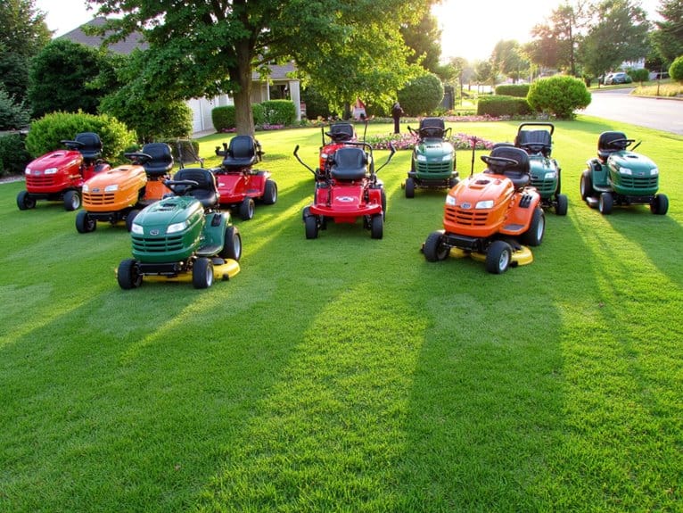 compact mowers for yards