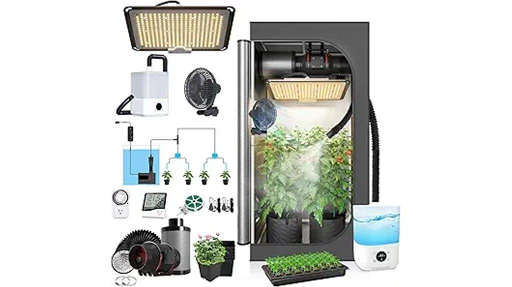 complete auto grow tent