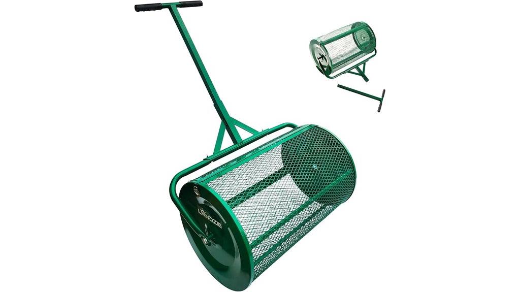 compost and peat moss spreader