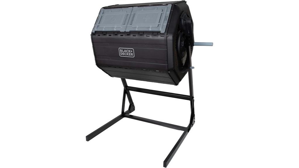 compost tumbler for gardening