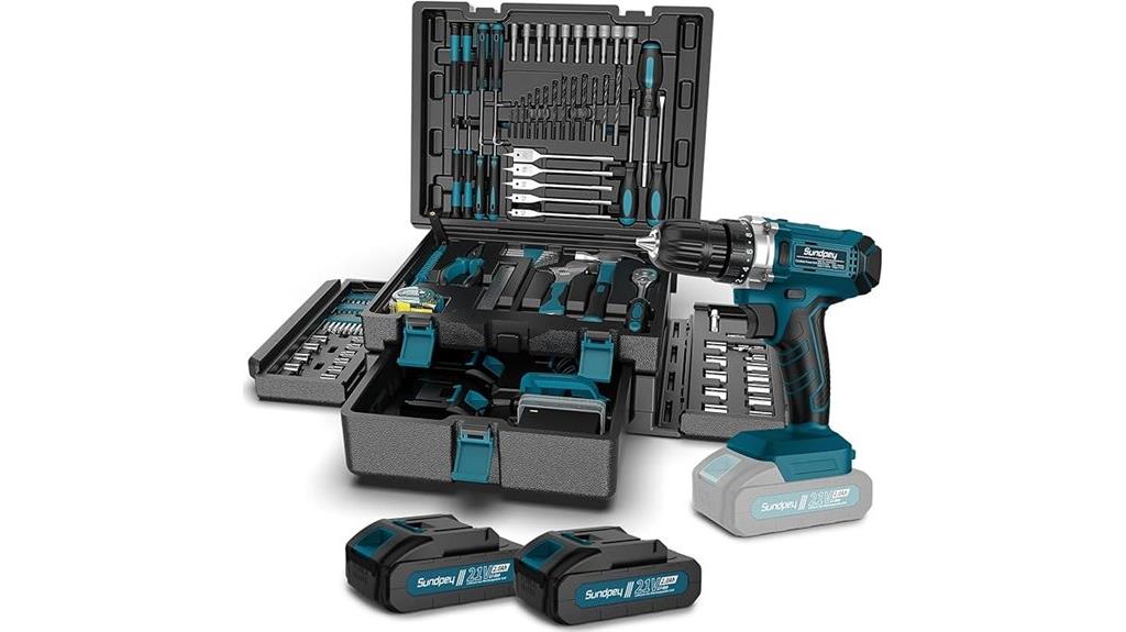 comprehensive cordless drill kit