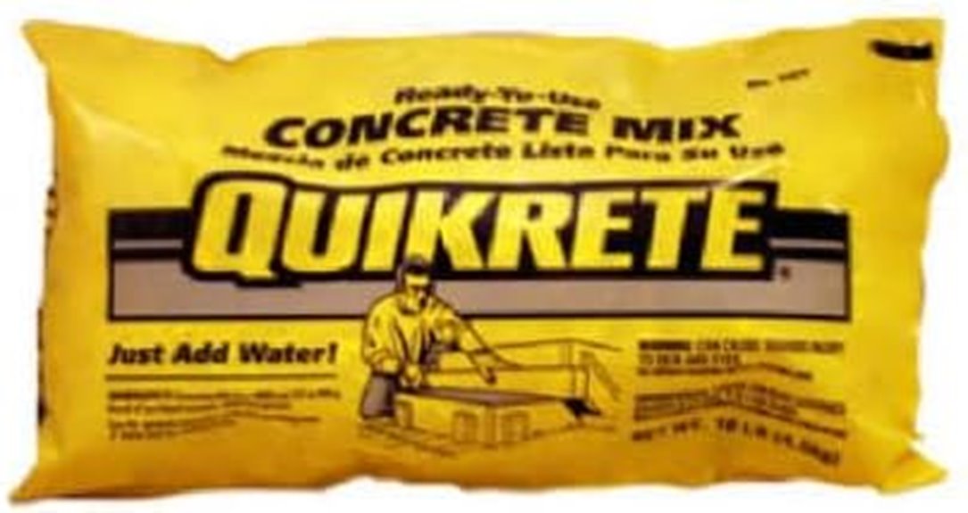 concrete mix for projects
