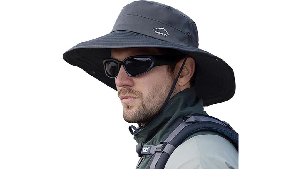 cooling wide brim hat