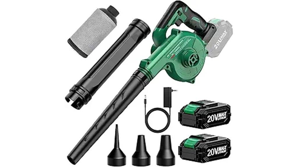 cordless 4 in 1 leaf blower