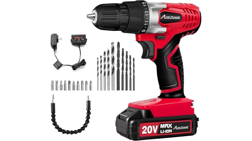 cordless drill battery set