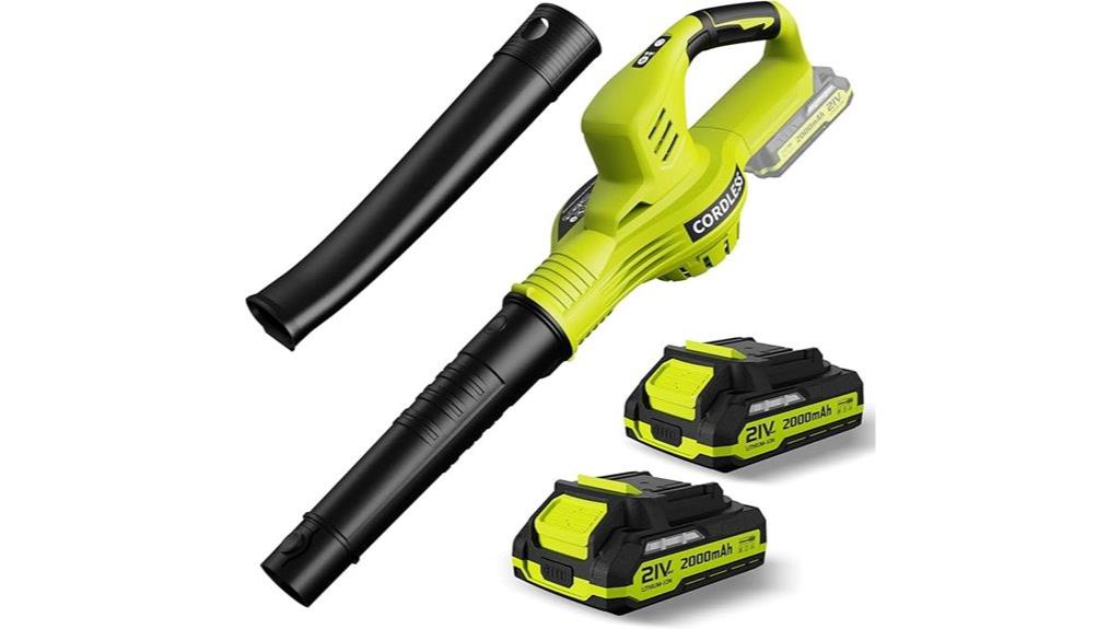 cordless electric leaf blower