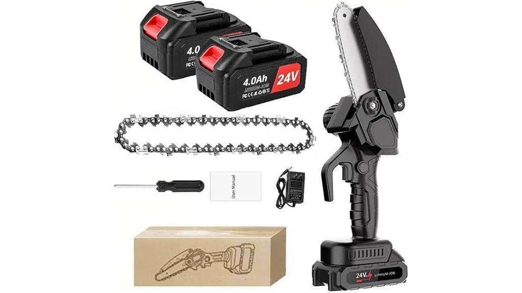 cordless electric mini chainsaw
