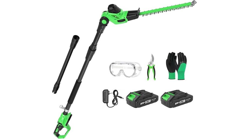 cordless electric pole trimmer