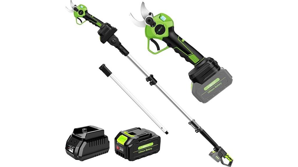 cordless electric pruning shears
