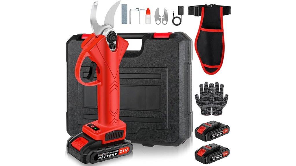 cordless electric pruning shears