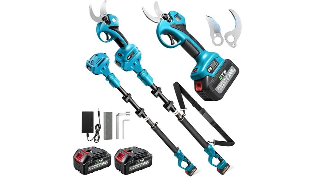 cordless electric pruning shears