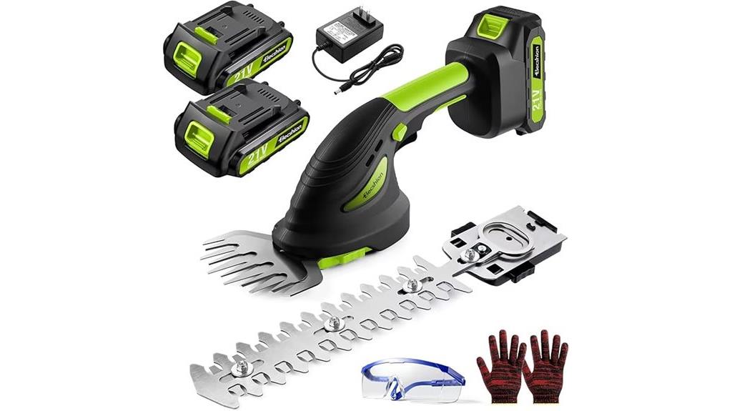 cordless hedge trimmer kit
