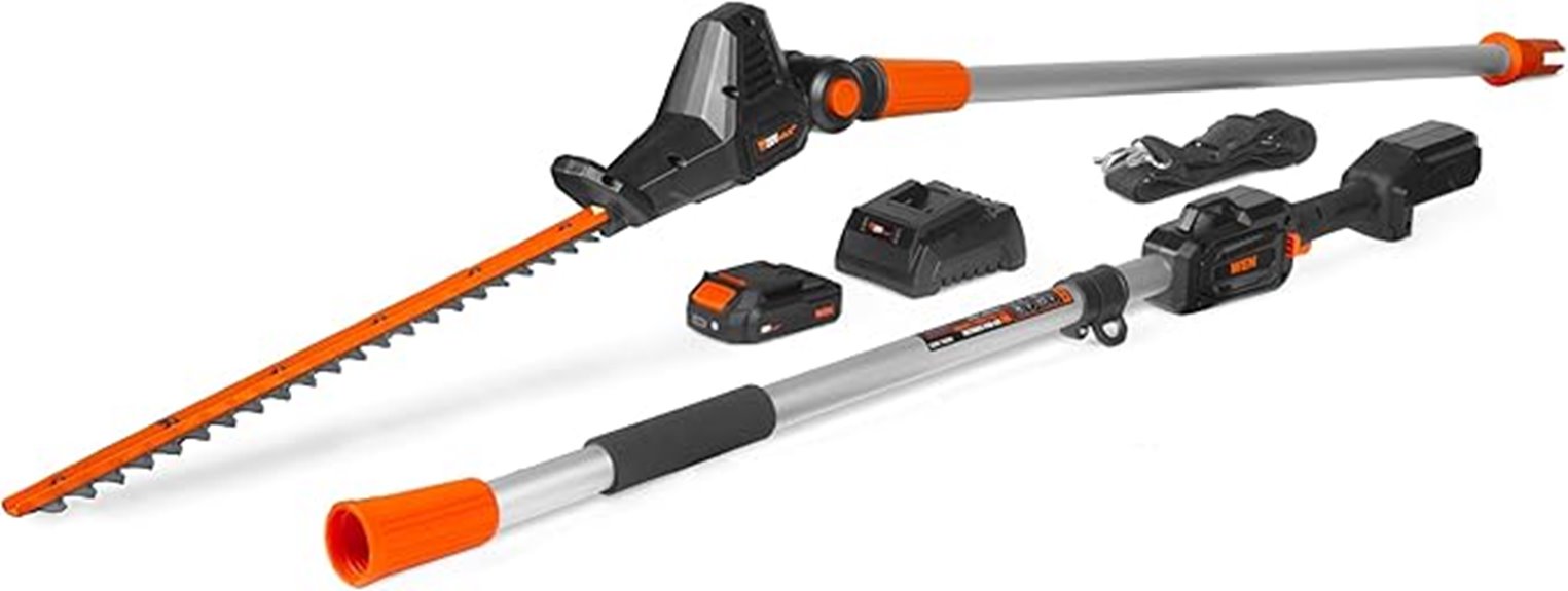 cordless hedge trimmer saw