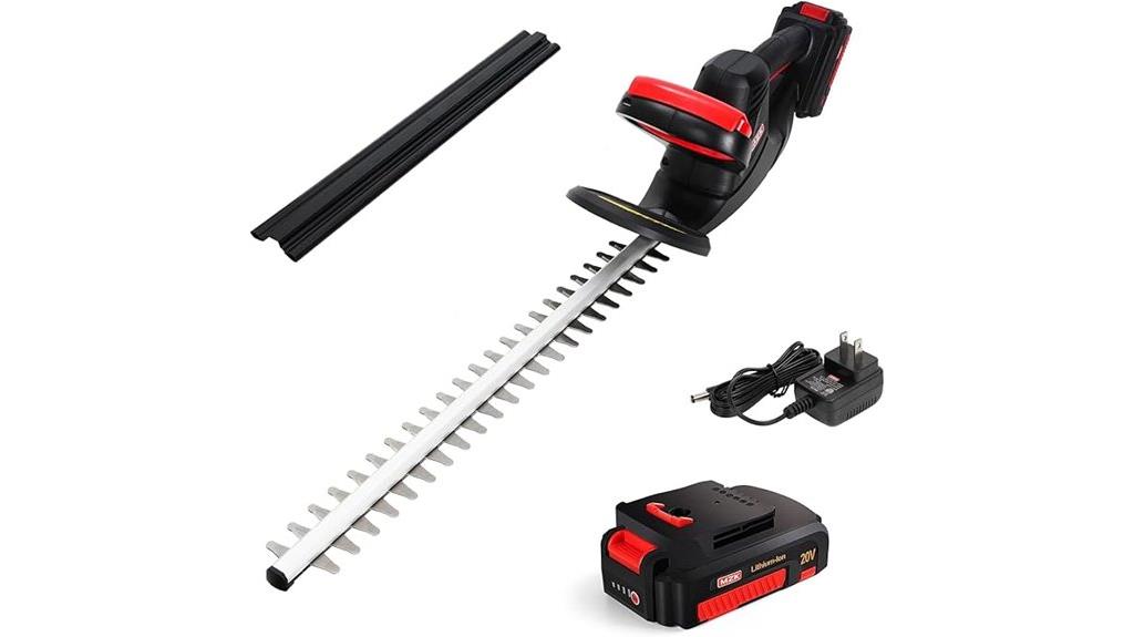 cordless hedge trimmer tool