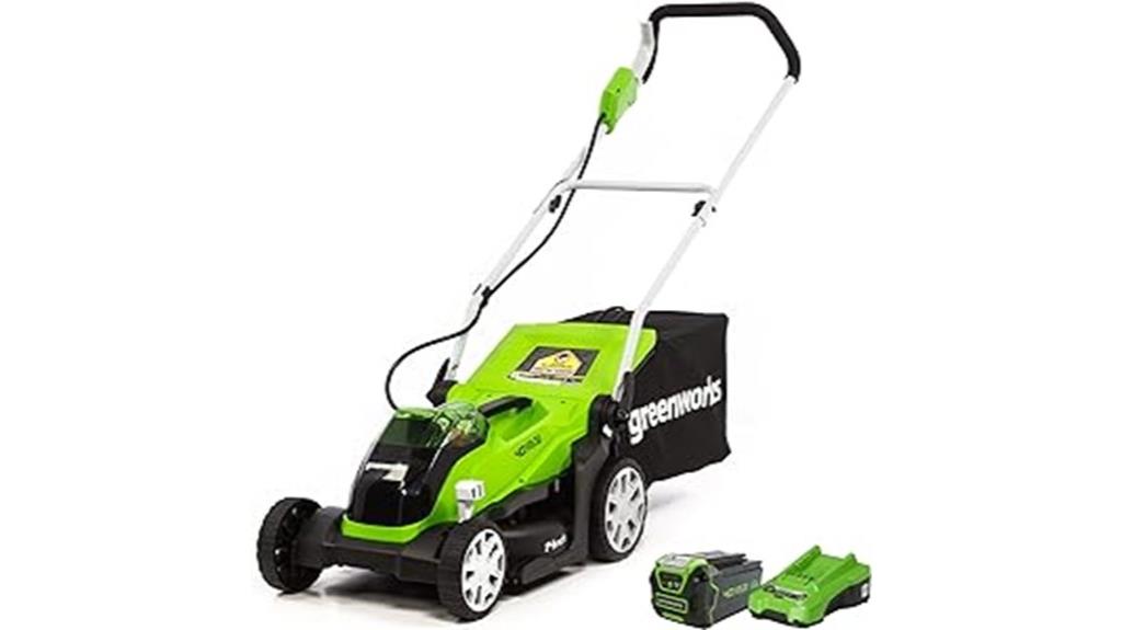 cordless lawn mower set
