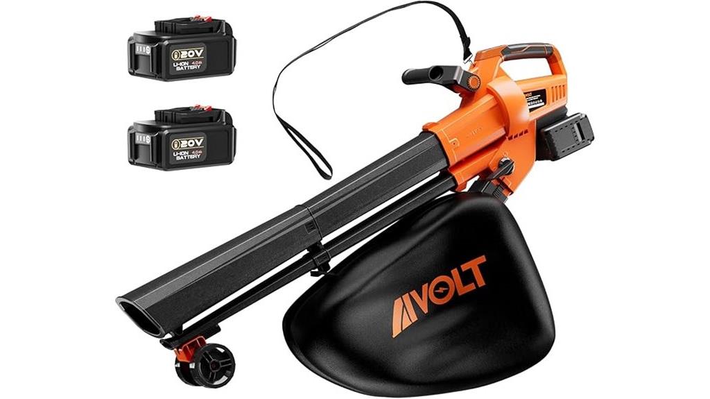 cordless leaf blower mulcher