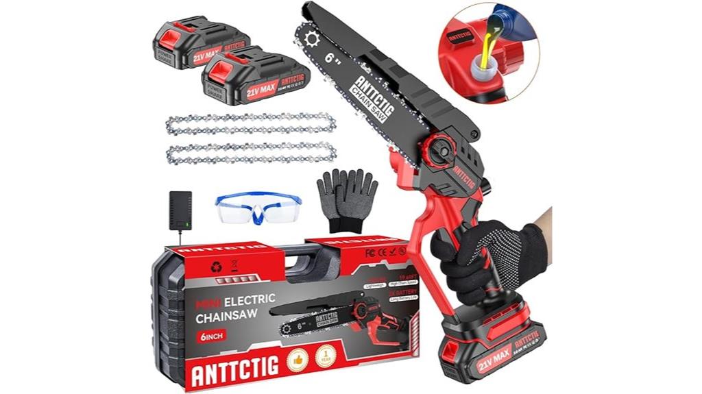 cordless mini chainsaw kit