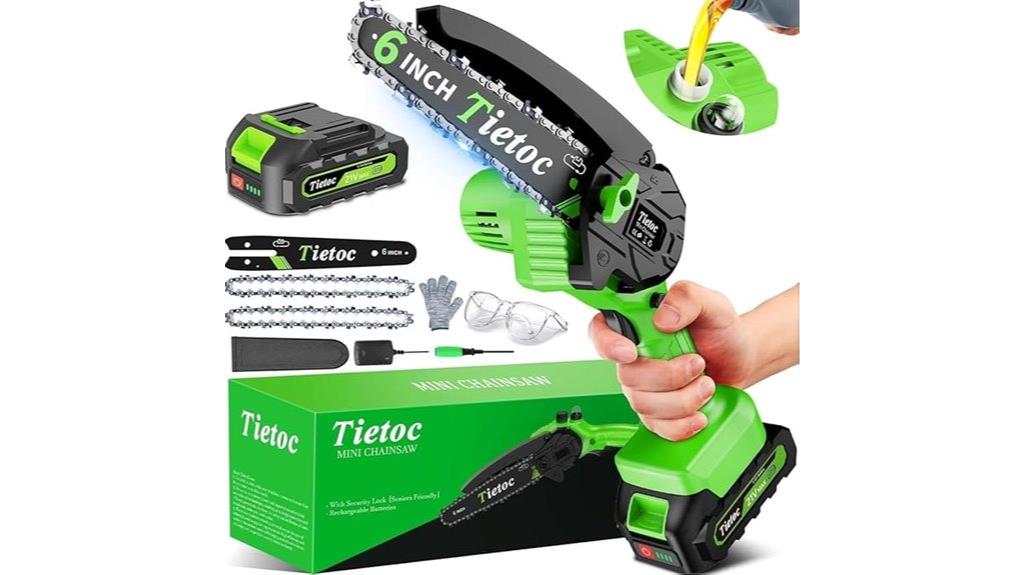 cordless mini electric chainsaw