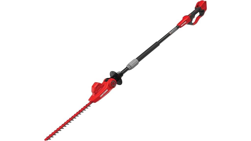cordless pole hedge trimmer