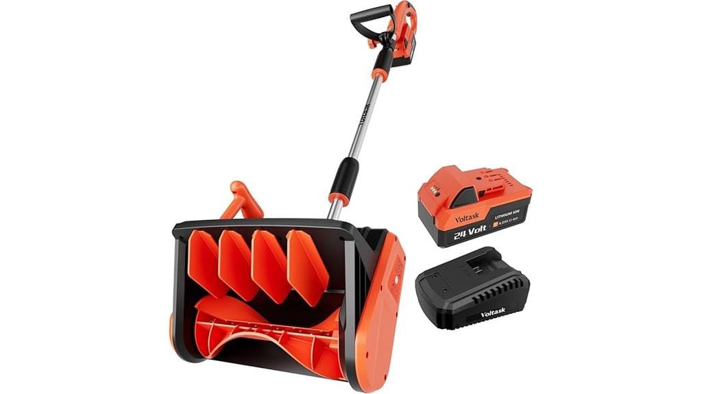 cordless snow blower included