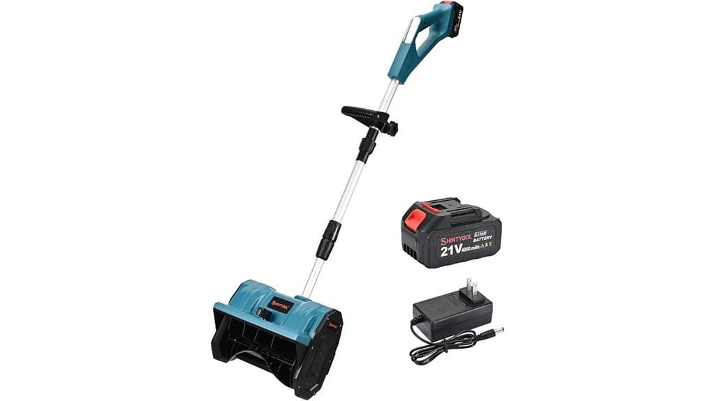 cordless snow blower package
