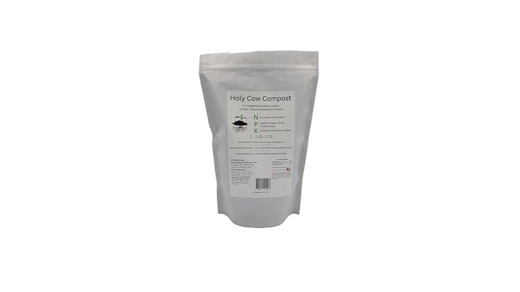 cow manure fertilizer amendment