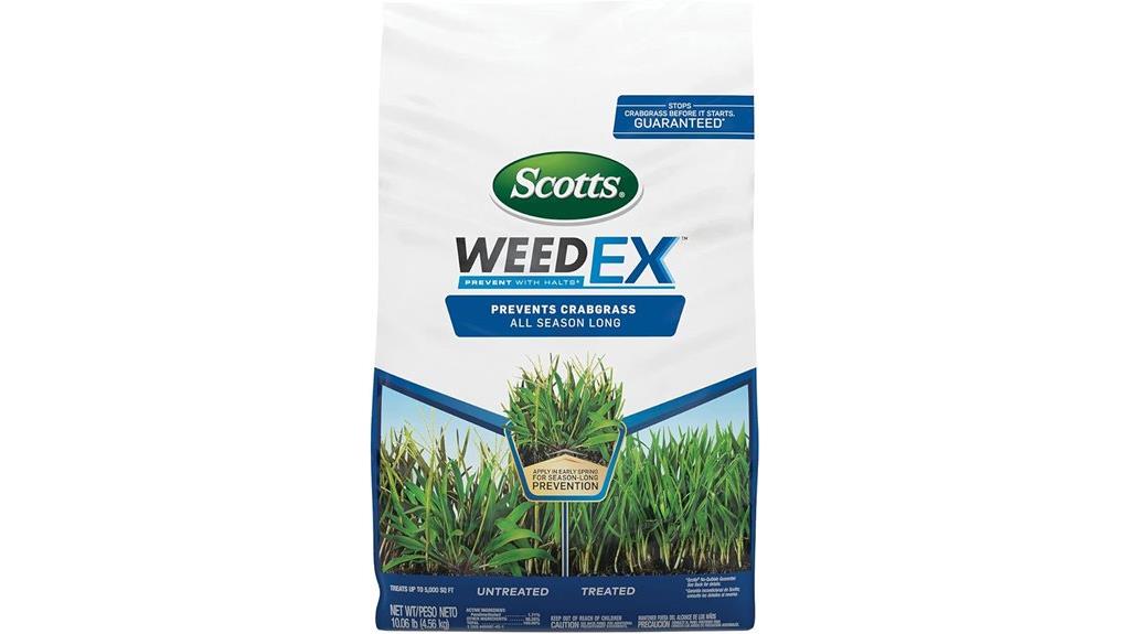 crabgrass preventer for lawns