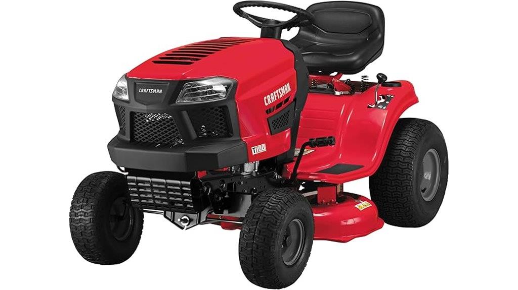 craftsman gas riding mower