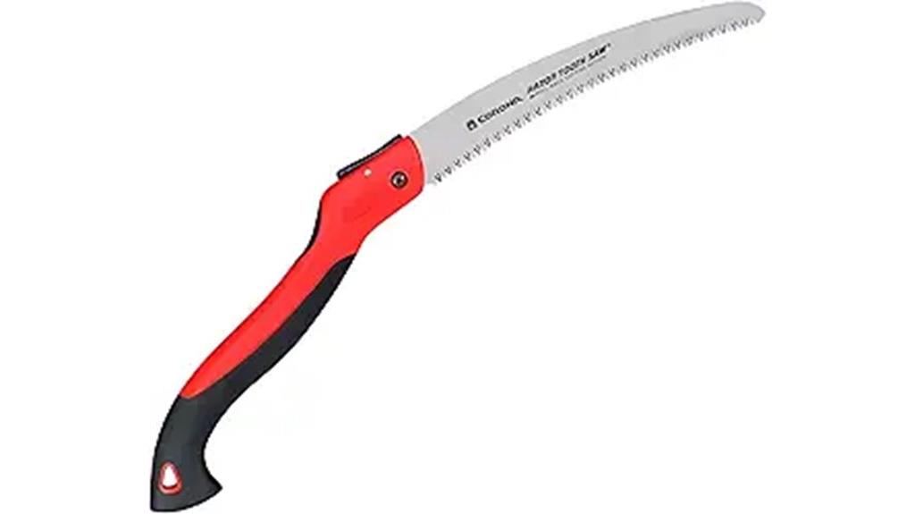 curved blade folding saw