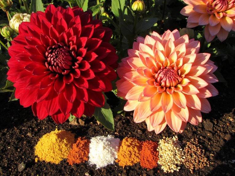 dahlia fertilizers for blooms