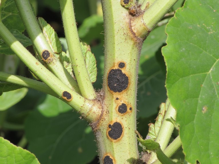 dark spot plant treatment