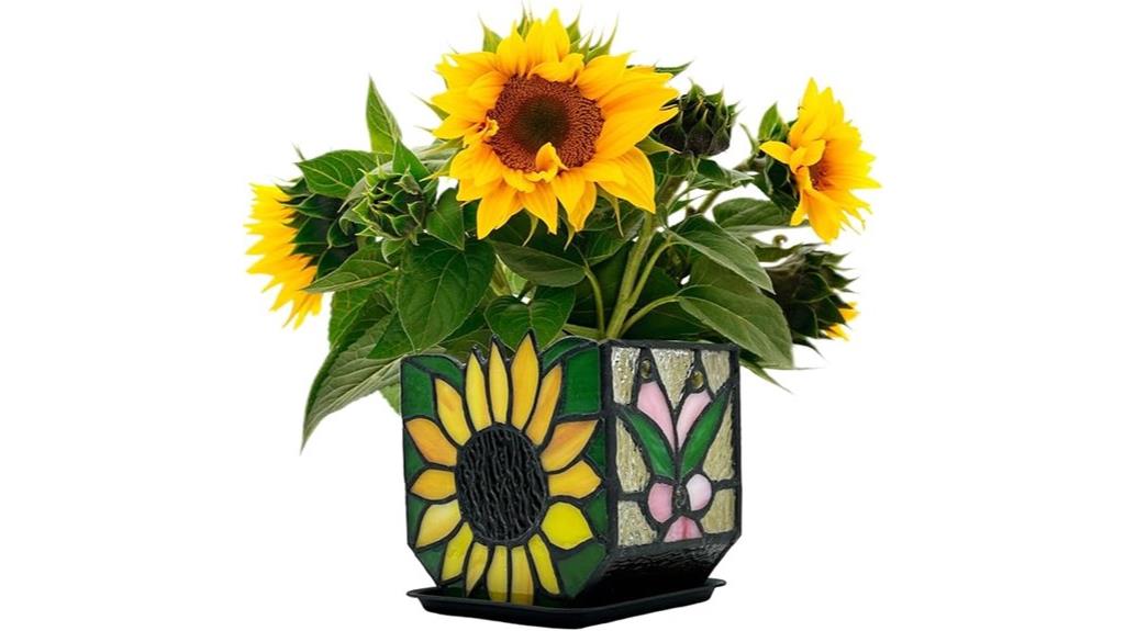 decorative planters with drainage