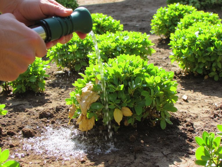 deep watering for recovery