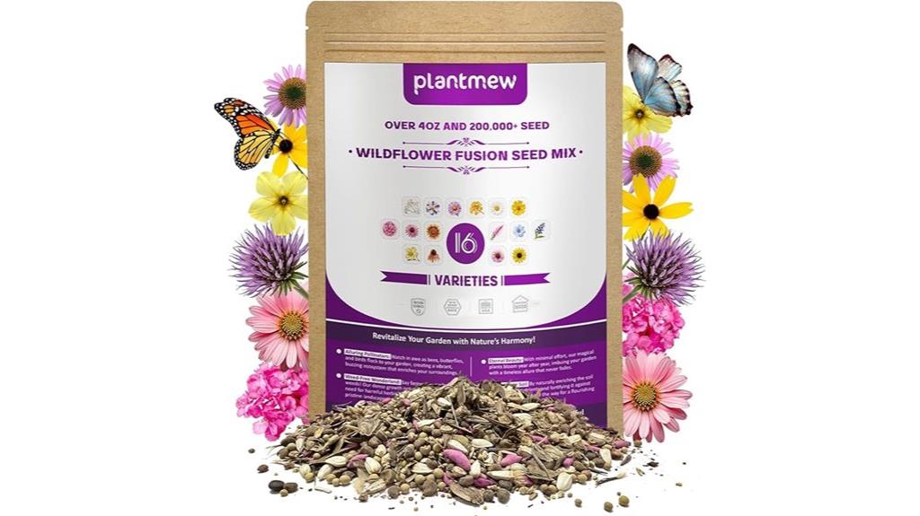 diverse perennial wildflower seeds