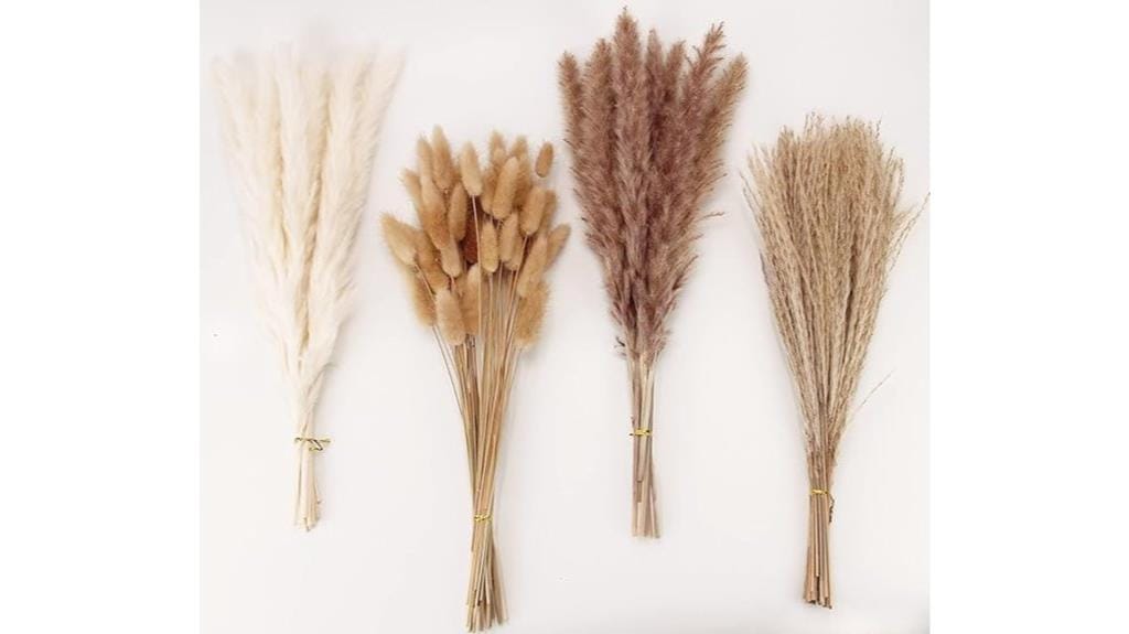 dried pampas grass bundle
