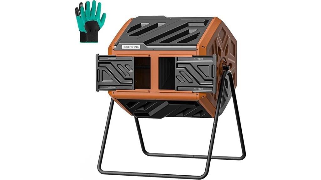 dual chamber composter system