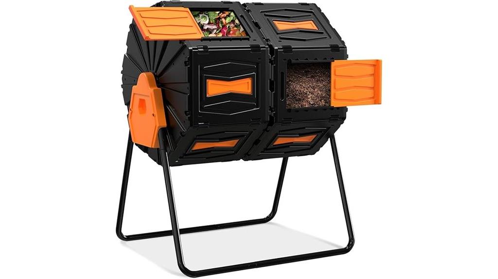 dual chamber composting system