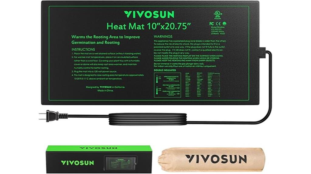 durable waterproof heat mat