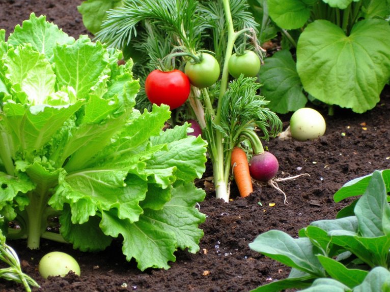 easy to grow garden vegetables