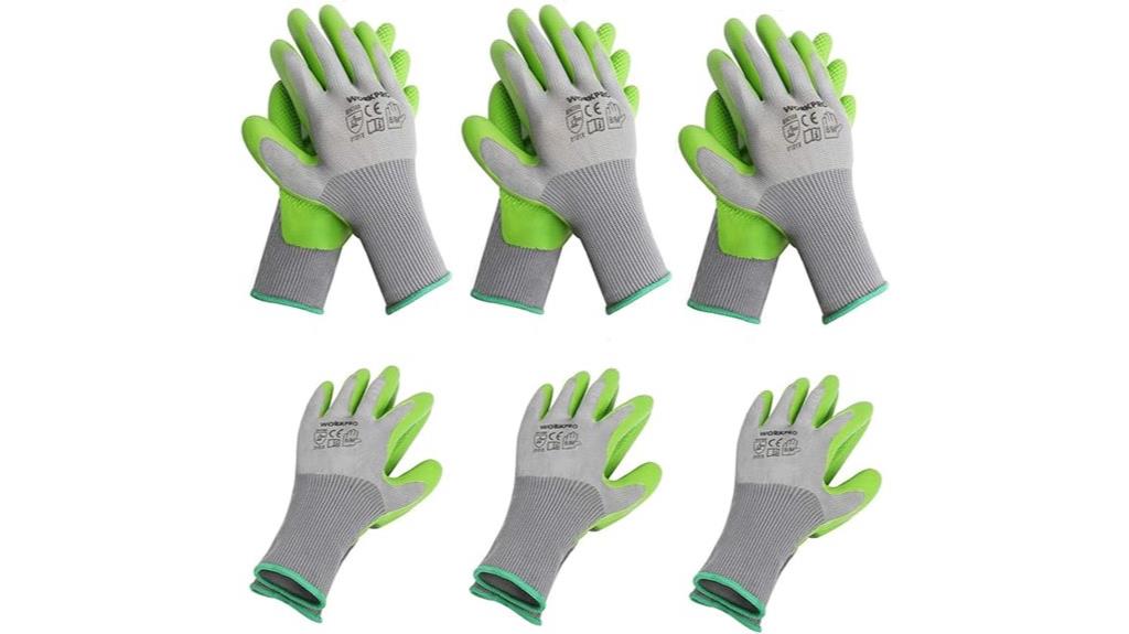 eco friendly garden gloves set