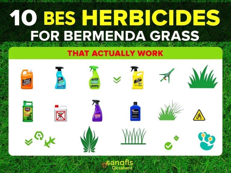 effective bermuda grass herbicides