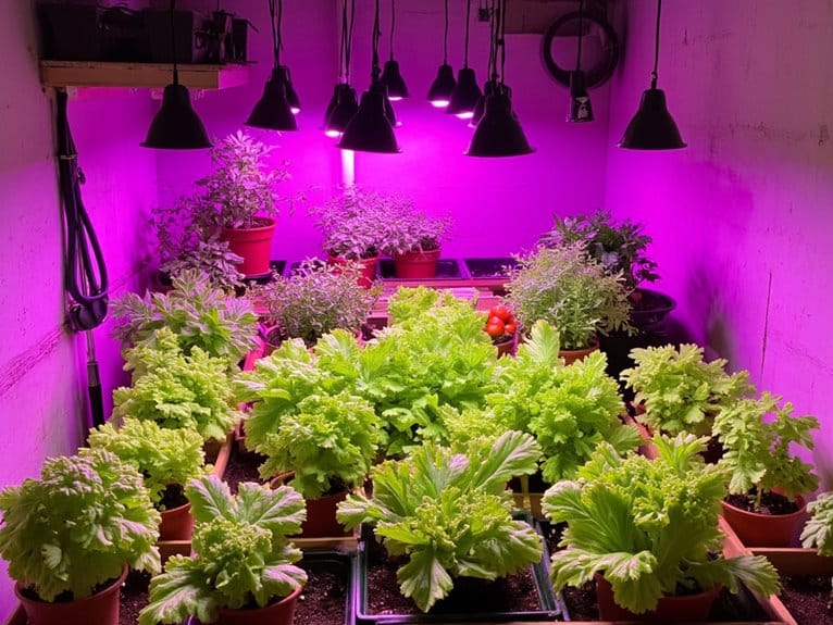 effective indoor vegetable lighting