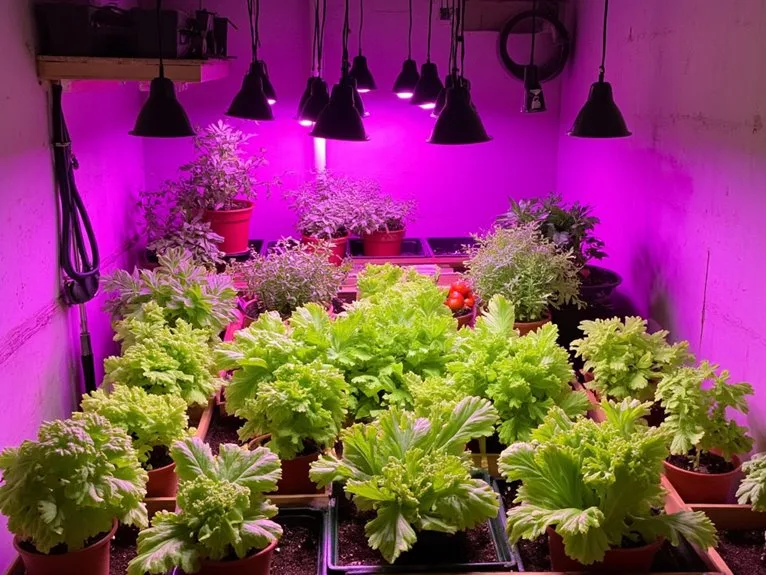 effective indoor vegetable lighting