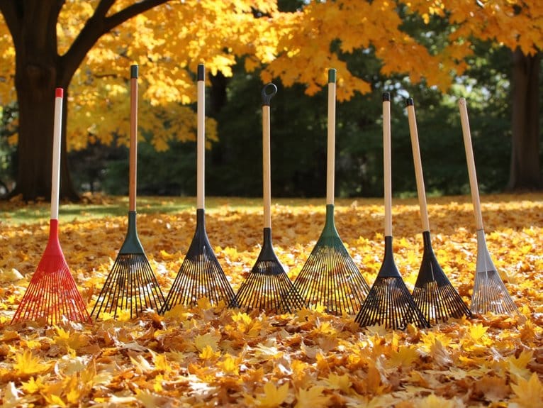effective leaf raking tools