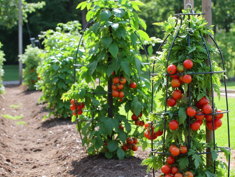 effective support for tomatoes