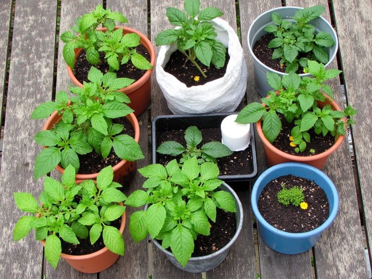 effective tomato growing containers